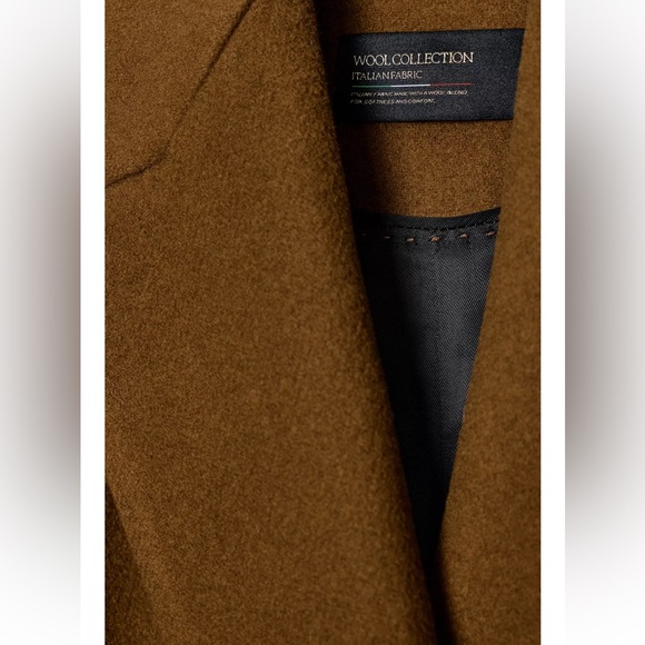 ZARA WOOL BLEND COAT ZW COLLECTION - Picture 9 of 16